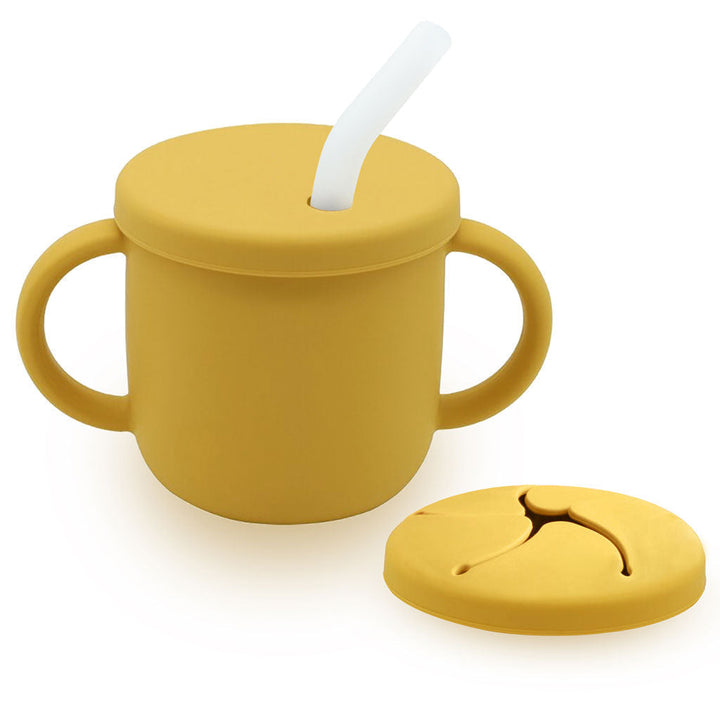 TotAha Silicone Sippy Cup - Stone