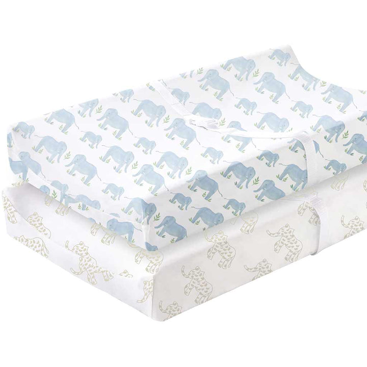 TotAha Changing Pad Covers - Stripes & Squares